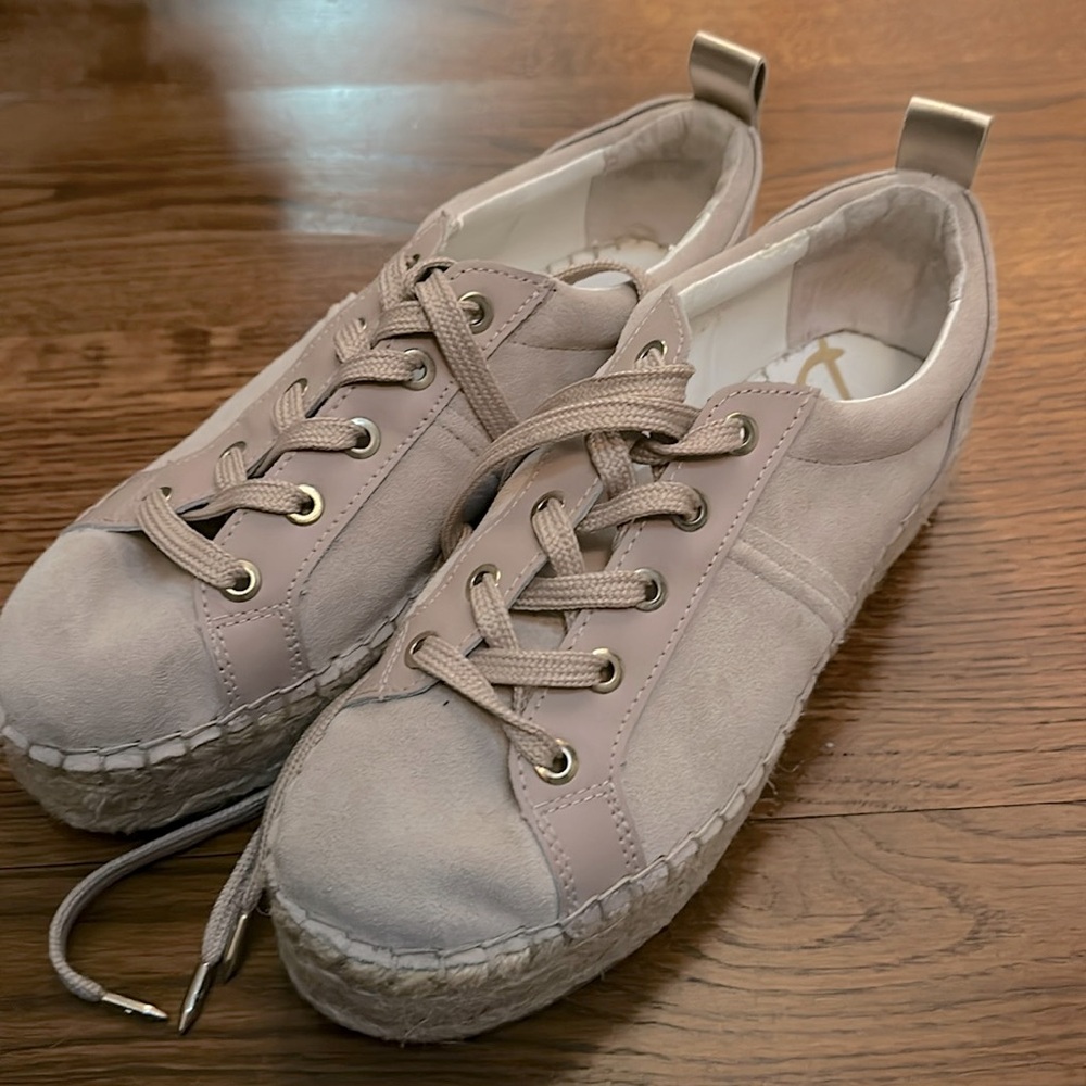 Sam Edelman espadrille platform sneakers size 7.5